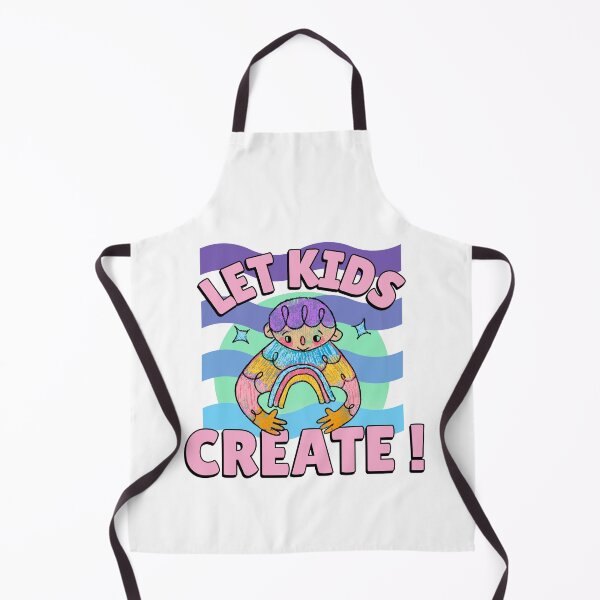 Item preview, Let Kids Create! Child Drawing. Cute Art Teacher Shirt Design designed and sold by Miranda the Artist.