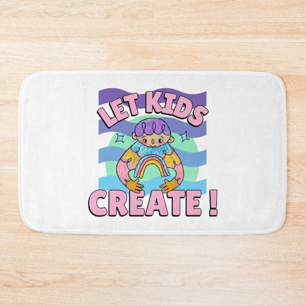 Item preview, Let Kids Create! Child Drawing. Cute Art Teacher Shirt Design designed and sold by Miranda the Artist.