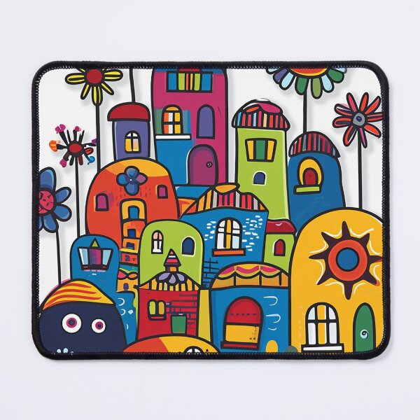 Item preview, Bivaria - Colorful neighborhood (3/8) designed and sold by sabantha.