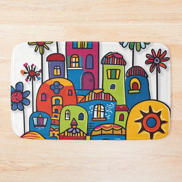 Item preview, Bivaria - Colorful neighborhood (3/8) designed and sold by sabantha.