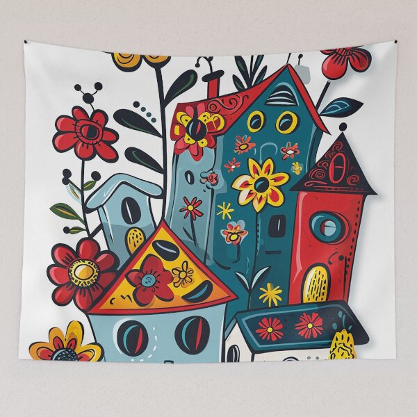 Item preview, Bivaria - Colorful neighborhood (8/8) designed and sold by sabantha.