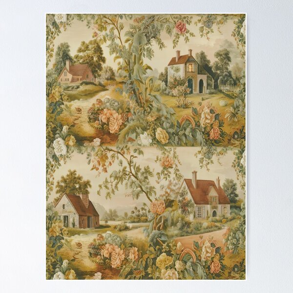 Item preview, French Toile de Jouy designed and sold by Tamas Das.