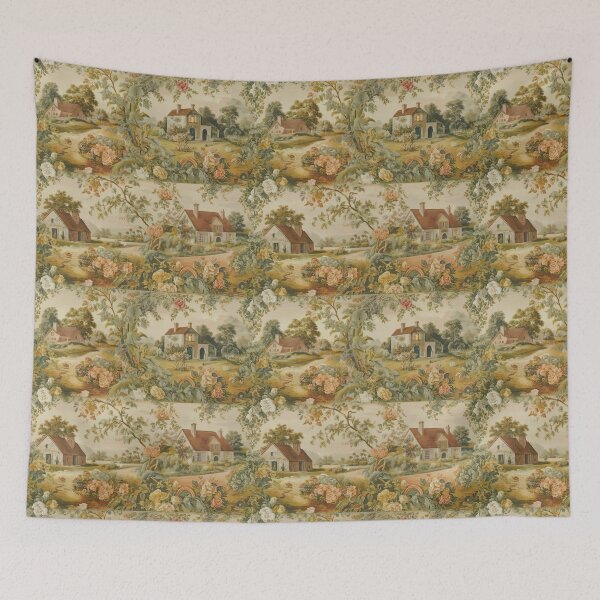 Item preview, French Toile de Jouy designed and sold by Tamas Das.