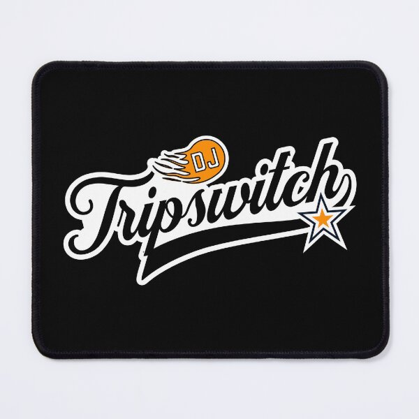 Item preview, DJ TRIPSWITCH  - logo (white/orange)  designed and sold by Discothreadz.