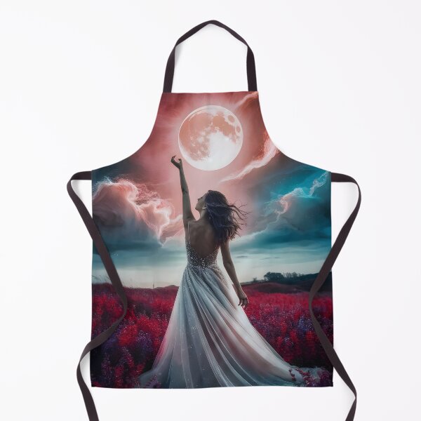 Item preview, Crimson moon and woman designed and sold by Dilwish5.