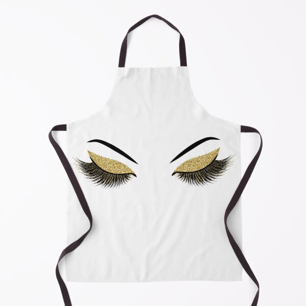 Item preview, Lashes with gold  glitter  designed and sold by sashica.
