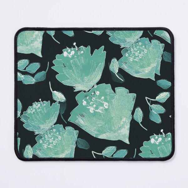 Item preview, Springtime Breeze Blossoms in Green designed and sold by Artistestella.