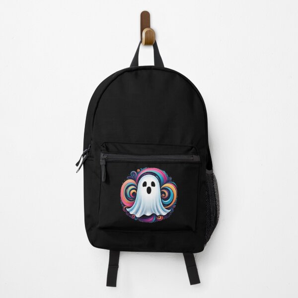 Item preview, a little ghost with colorful swirls designed and sold by Rose Design & Photos.