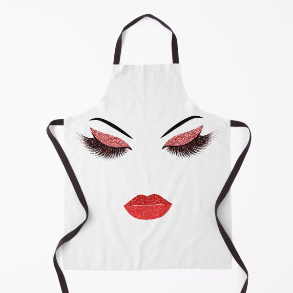 Item preview, Glittery red makeup designed and sold by sashica.