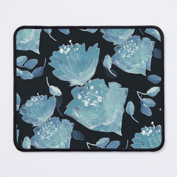 Item preview, Springtime Breeze Blossoms in Aqua designed and sold by Artistestella.