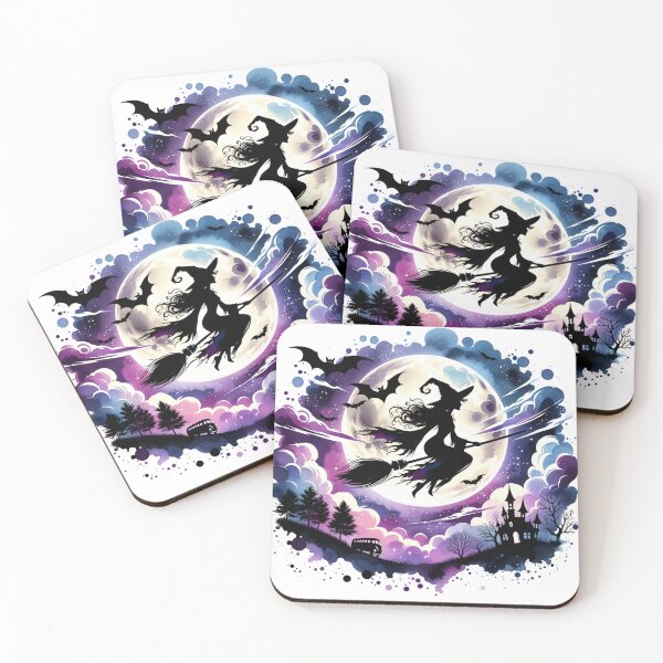 Item preview, Witch's Midnight Flight  designed and sold by Herlin23.