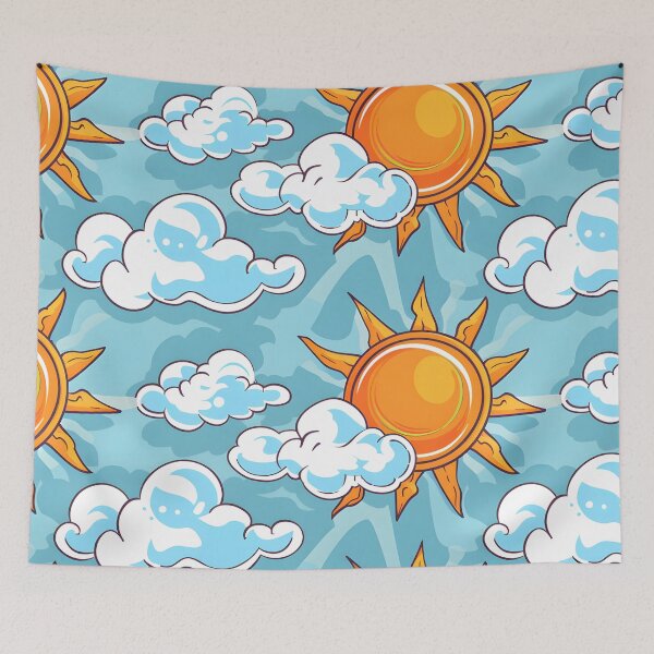 Item preview, Sun and clouds sky designed and sold by DerSenat.