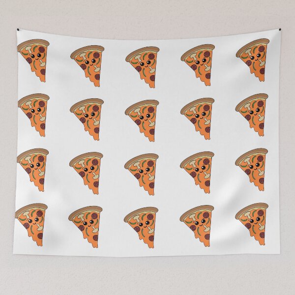 Item preview, Kawaii Pizza Slice designed and sold by Sartoris Art.