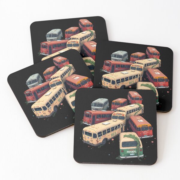 Item preview, Haunting Beauty of Bus Graveyard | Abandoned Bus Art designed and sold by D3monic.