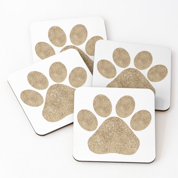 Item preview, Gold Paw Print designed and sold by Tanya C  Smith.