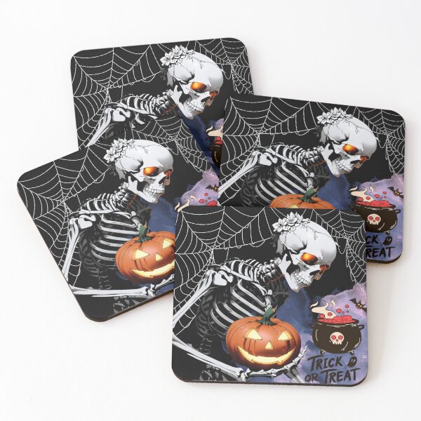 Item preview, Trick or Treat Spooky Skeleton Cooking designed and sold by FreeStyleTrend.