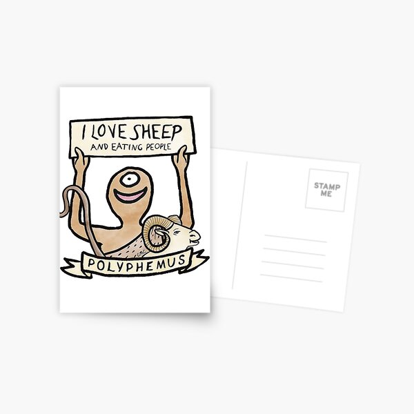 Item preview, Polyphemus the Cyclops: SHEPHERD edition designed and sold by GreekMythComix.