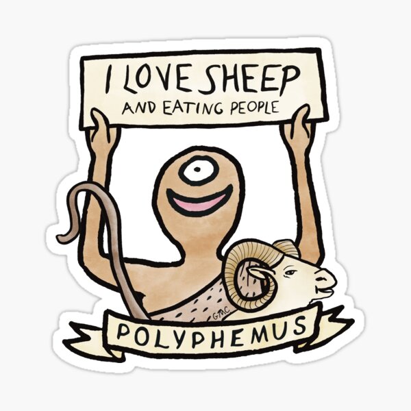 Item preview, Polyphemus the Cyclops: SHEPHERD edition designed and sold by GreekMythComix.