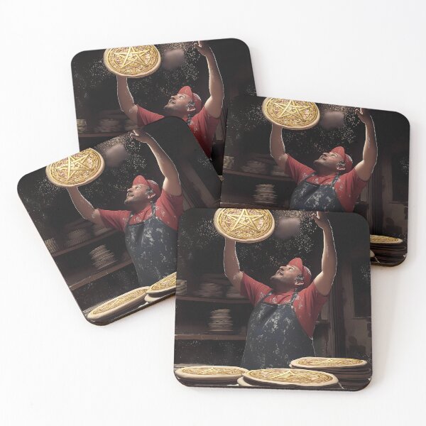 Item preview, Lunar Halo Tarot: Four of Pentacles designed and sold by lunarhalomedia.