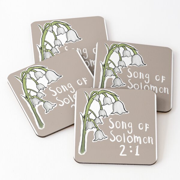Item preview, Lily of the Valley with Bible Verse designed and sold by Ivadell-Brooke.