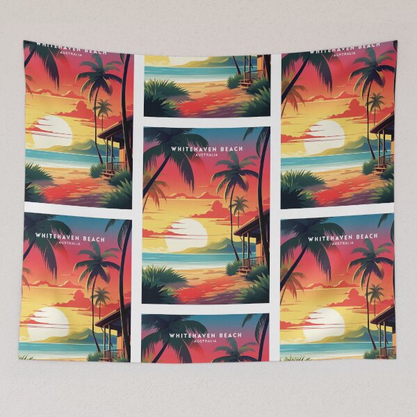 Item preview, Whitehaven Beach Australia designed and sold by NeuralVibe.