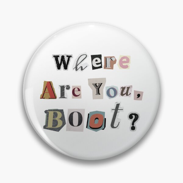 Item preview, Where are you, Boot? Text graphic | The Rookie  designed and sold by gottaloveseries.