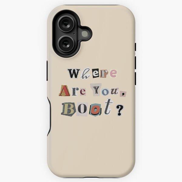 Item preview, Where are you, Boot? Text graphic | The Rookie  designed and sold by gottaloveseries.