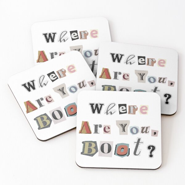 Item preview, Where are you, Boot? Text graphic | The Rookie  designed and sold by gottaloveseries.