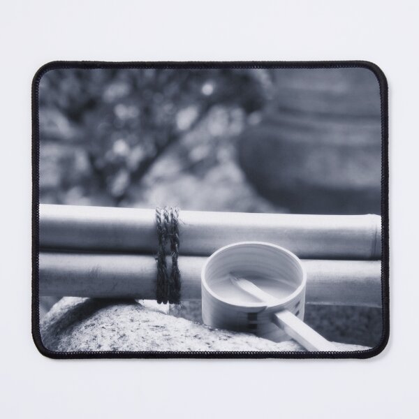 Item preview, Hishaku | Japanese Garden Ladle | Blue Effect designed and sold by Drawings Project.