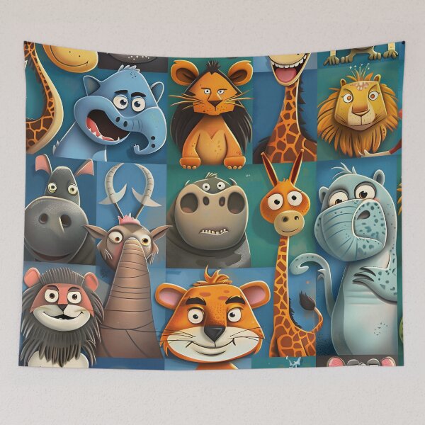 Item preview, Funny Animals | Animal Patterns designed and sold by DerSenat.