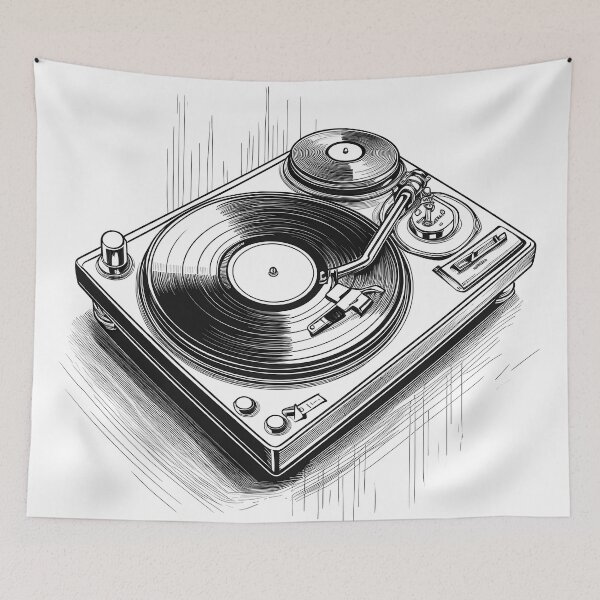 Item preview, Dj Turntable  designed and sold by OzzFrequency.