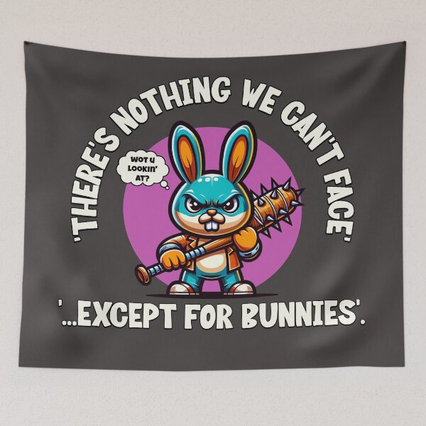 Item preview, Nothing We Can Face Except Bunnies- Anya Vampire Slayer Fan Art designed and sold by Shelmodine79.
