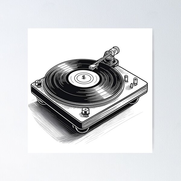 Item preview, Dj Turntable  designed and sold by OzzFrequency.