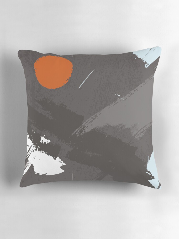 Thumbnail 3 of 4, Pillow, Midnight Sun designed and sold by HoopandHoller.