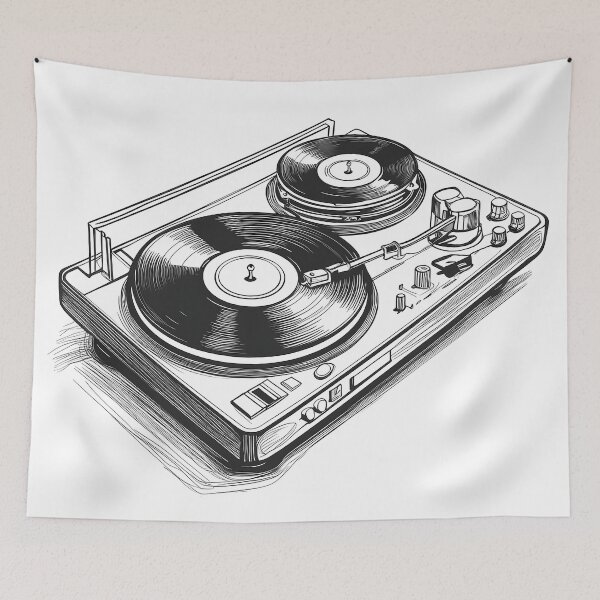 Item preview, Dj Turntable  designed and sold by OzzFrequency.