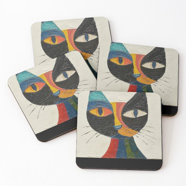 Item preview, Colorful Gaze Cat designed and sold by Teeverva Studio.