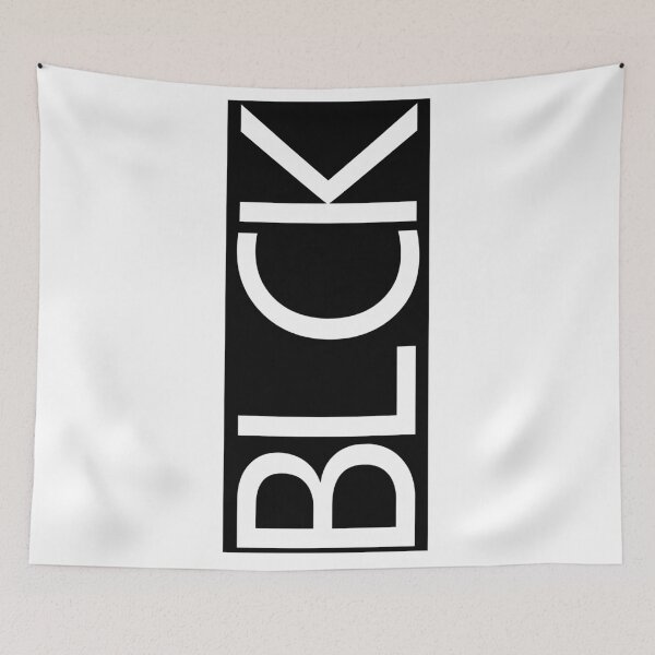Item preview, BLCK bold text design designed and sold by GetItGiftIt.