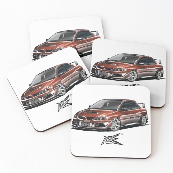 Item preview, mitsubishi evo 9 colorshift brown black  designed and sold by NaquashM.