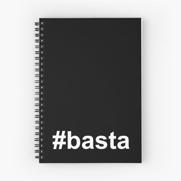 Item preview, #basta - enough designed and sold by Thelittlelord.