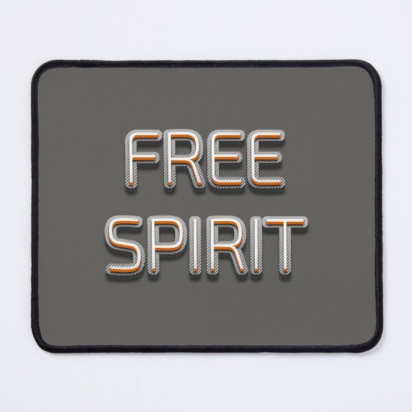 Item preview, FREE SPIRIT 3D typography designed and sold by trepiu.
