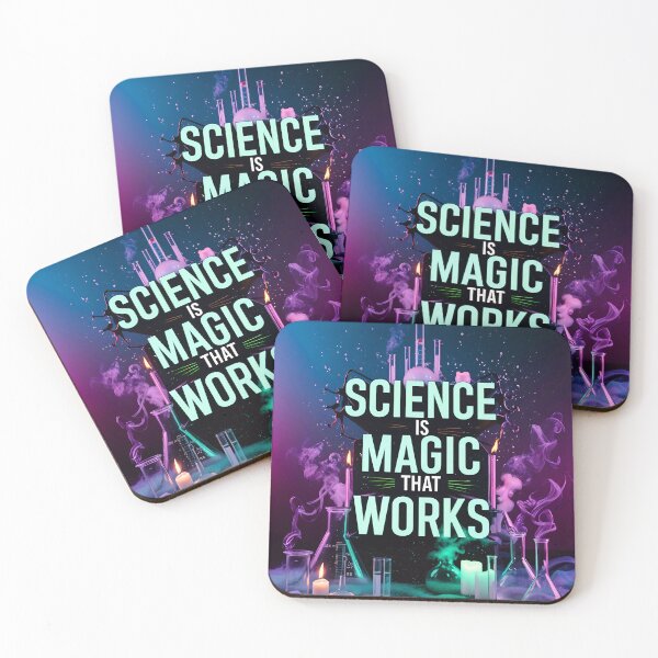Item preview, Science Is Magic That Works Funny Quote designed and sold by TheArtOfPat.