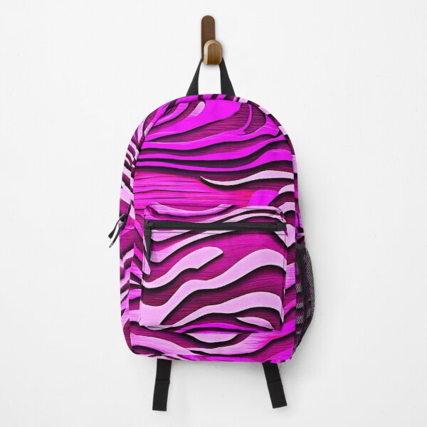 Item preview, Pink Zebra Stripes On Wood Pattern designed and sold by asurtiumgreen.