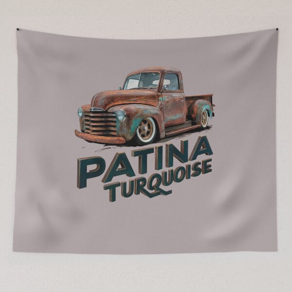 Item preview, Patina turquoise - Retro rusted - Rusty reality - patina power - Oxidation designed and sold by JansenGS.