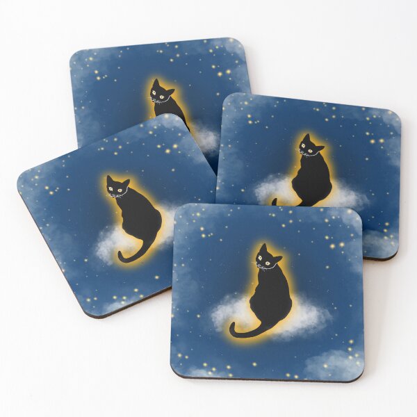 Item preview, Black Cat in Heaven designed and sold by Msstorey.
