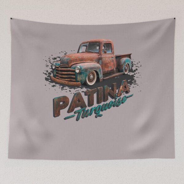 Item preview, Patina turquoise - Retro rusted - Rusty reality - patina power - Oxidation designed and sold by JansenGS.