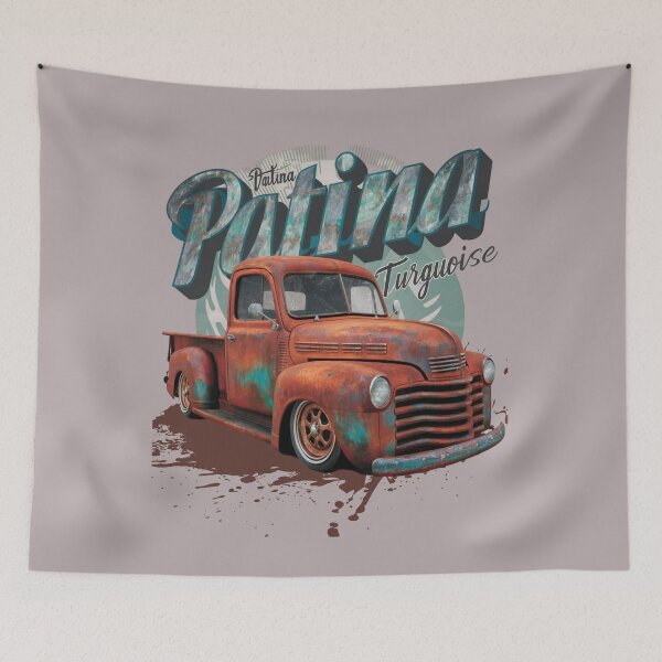 Item preview, Patina turquoise - Retro rusted - Rusty reality - patina power - Oxidation designed and sold by JansenGS.