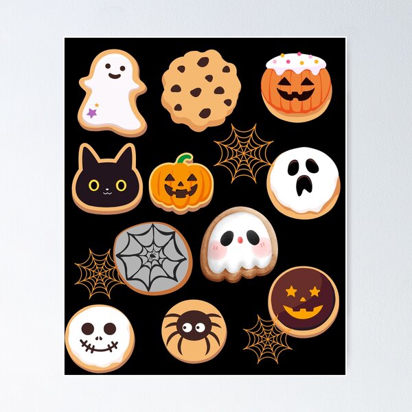 Aperçu de l'œuvre Biscuits d'Halloween créée et vendue par AnulaArt.