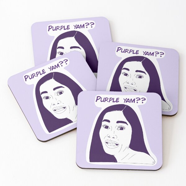 Item preview, FILIPINO PURPLE YAM UBE FUNNY MEME designed and sold by aydapadi.