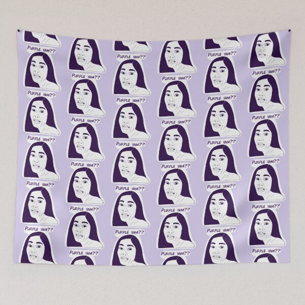 Item preview, FILIPINO PURPLE YAM UBE FUNNY MEME designed and sold by aydapadi.