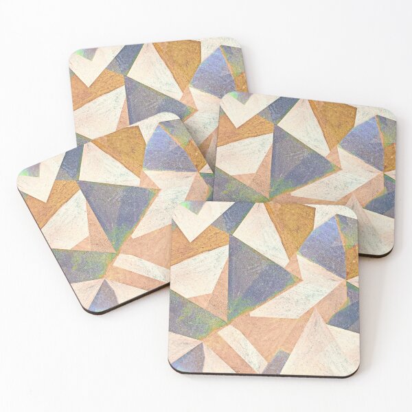 Item preview, Abstract Earthy Ochre tones designed and sold by Leanne  Nowell.